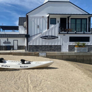 Stand Up Paddle Board & Kayak Rental - Huntington Harbor, Sunset Beach, CA - Beach view
